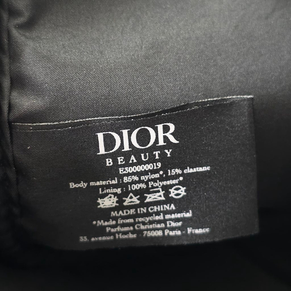 Unisex Dior Toiletry Bag Medium Blue - Picture 8 of 8
